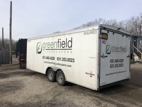  alt='We have been working with Greenfield for about 3 years, our landscaping has never looked better. Their work is meticulous'